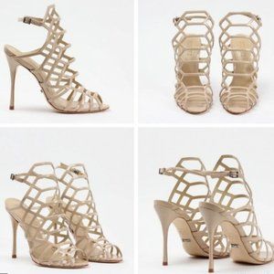 Fabulous Schutz Juliana Caged Stilettos - NEW IN BOX - Size 5.5